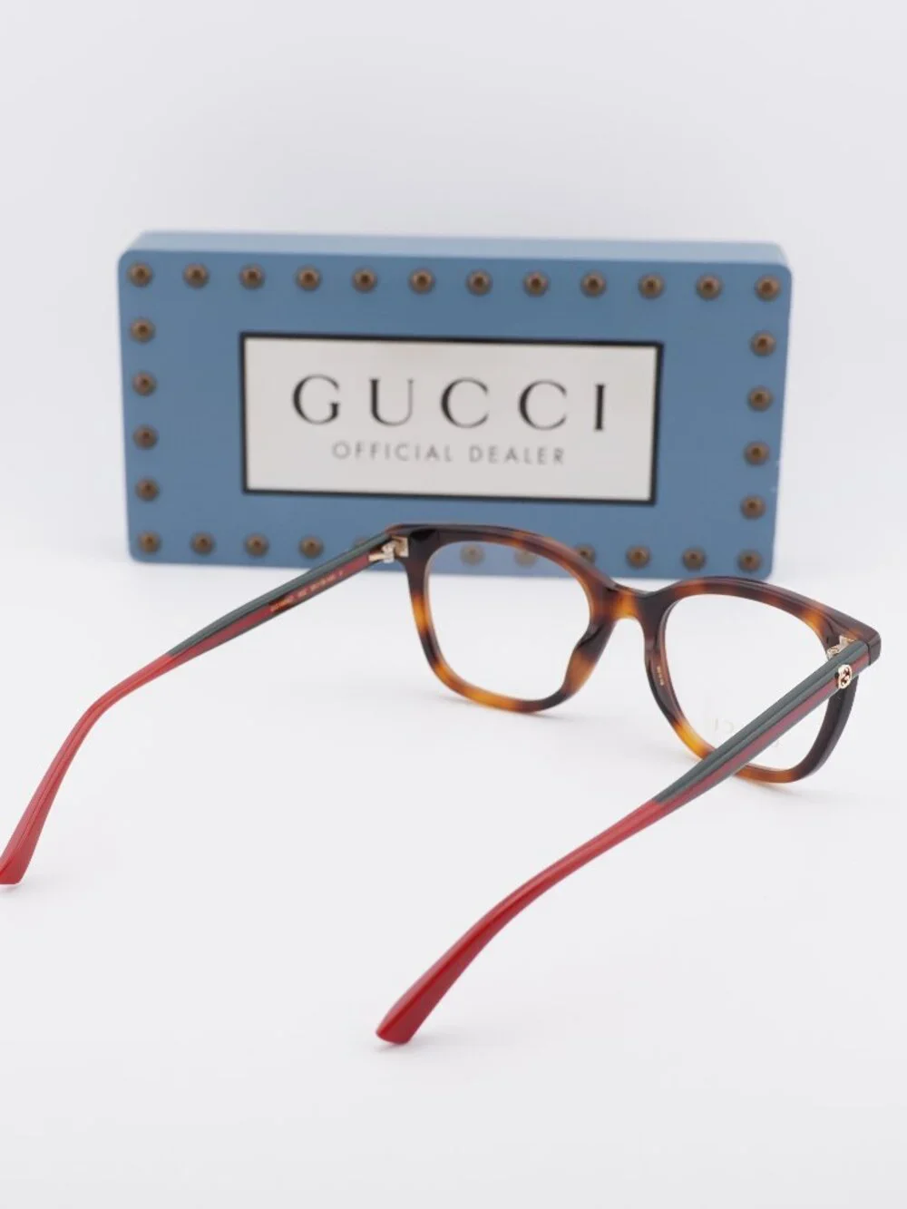 Gucci GG1864O 002 Square Eyeglasses 50mm - Havana